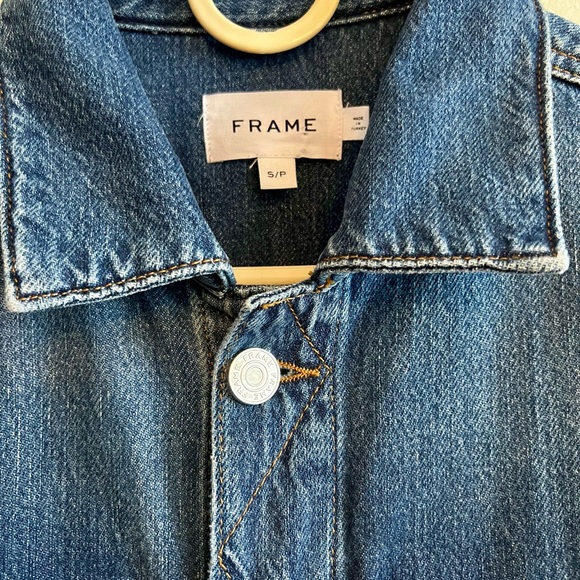 Frame Offshore Denim Jumsuit Small - Picture 4 of 7